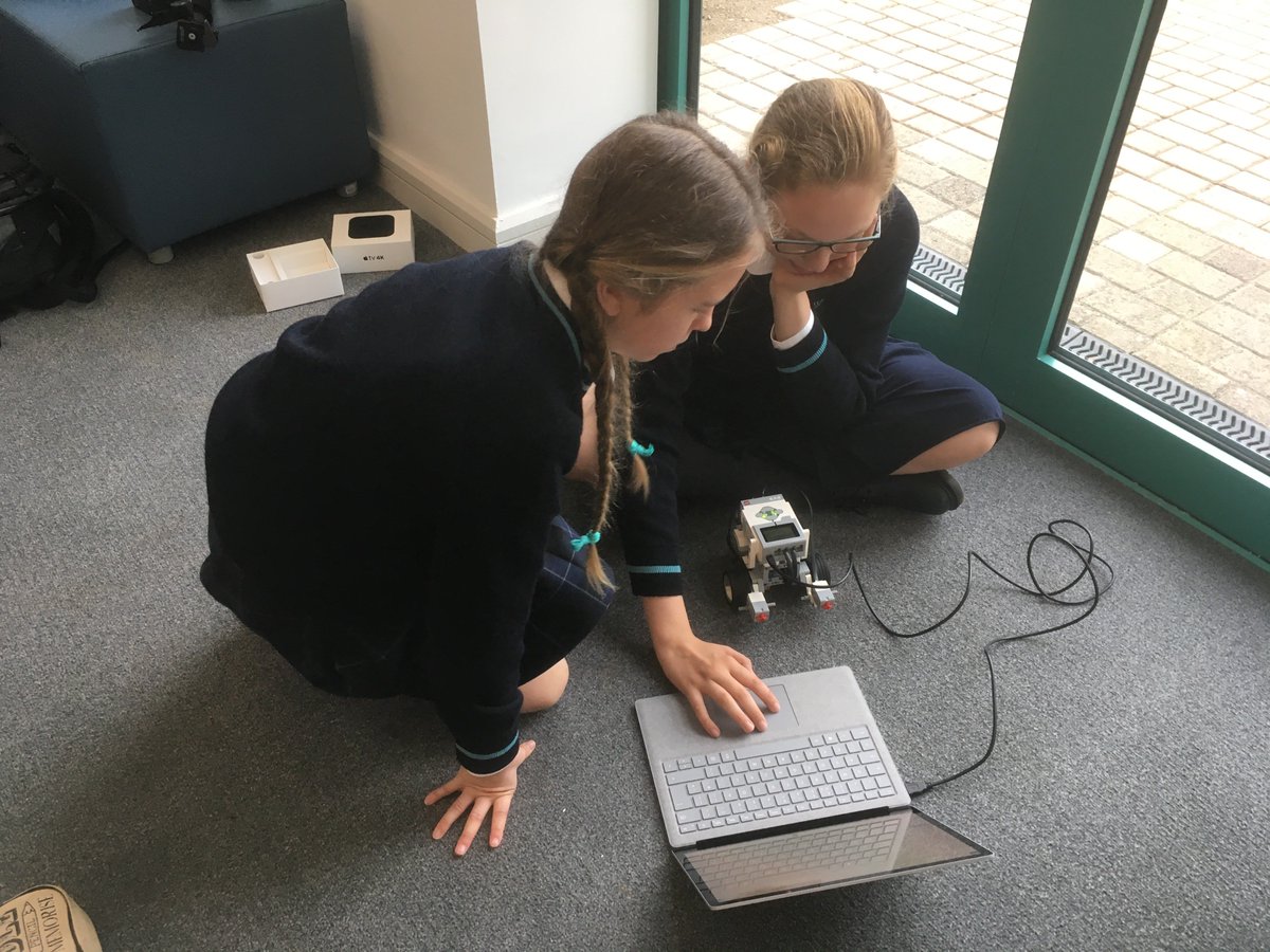 NAISDublin's tweet photo. NAISDublin students took part in a STEAM Week+MIT 
challenge to build robotic driverless cars &amp; programme them to travel safely thru a student-built model of the South County Business Park. 
#NAISDublin #NAEducation @NaisDublin @NAEducation https://t.co/FWS4NYrEgB