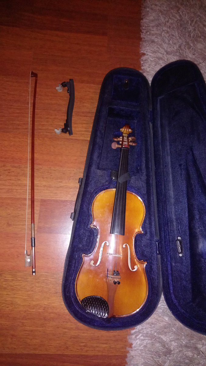 Na prodaju, skolska violina cetvrtinka, malo koriscena. Ako nije problem RT dalje.