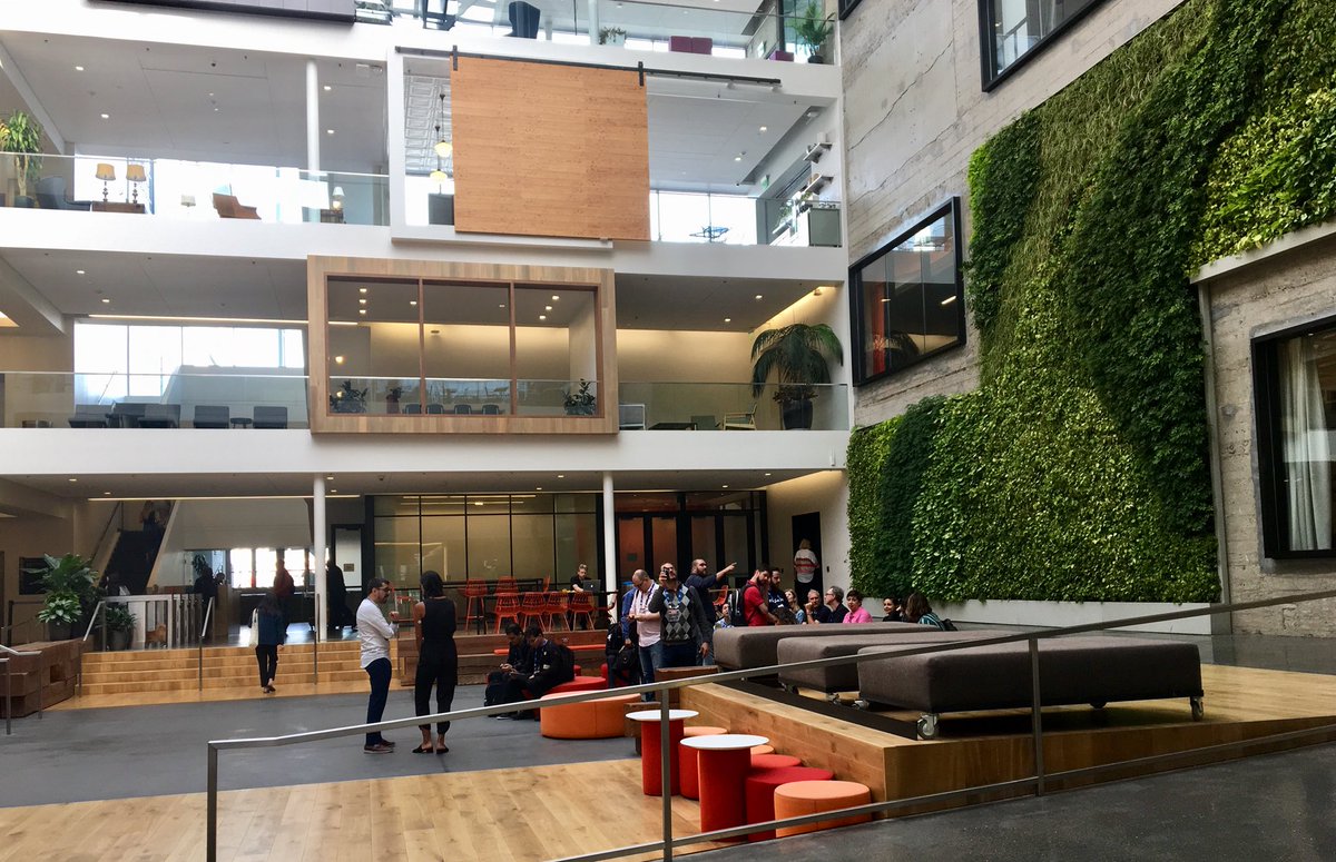 FfwdOrg's tweet photo. It’s a beautiful day at @Airbnb, and true to form, they’ve been excellent #hosts… and it’s not even 10am! We’re kicking off our 5th #Accelerator session with a big breakfast and team check-ins #FFWD18 #BeAHost #AccelerateGood https://t.co/y1DkNZcpWR