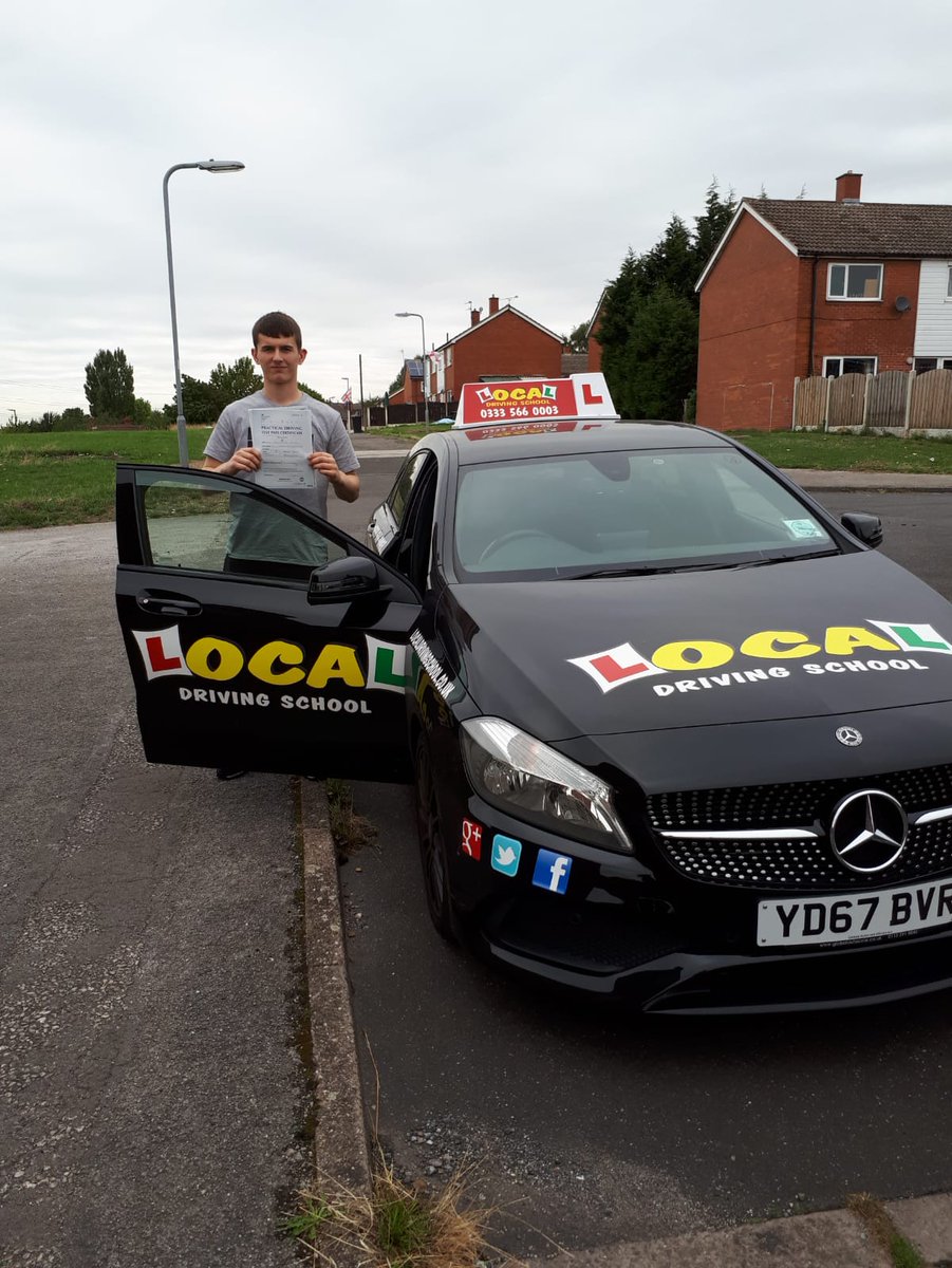 local_driving's tweet image. 🚘Congratulations🚘 to Evan Taylor who passed his #practicaldrivingtest in #Rotherham 😄
⭐️Well done from your #instructor Tom and from everyone at #localdrivingschool ⭐️