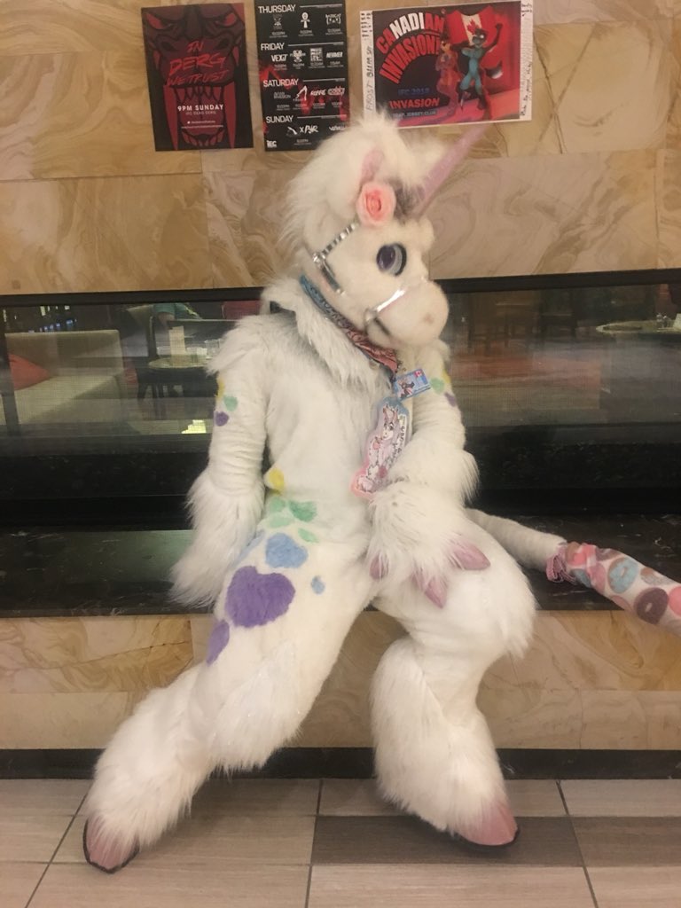 Ruby Vegas on Twitter: "Who wore it better? #furry #unicorn #unicorns ...