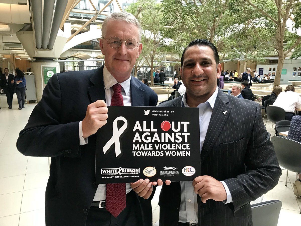 We are delighted to have the tremendous support from the amazing <a href="/hilarybennmp/">Hilary Benn</a> towards our ‘All Out’ Against Male Violence Towards Women Charity Cricket Event.