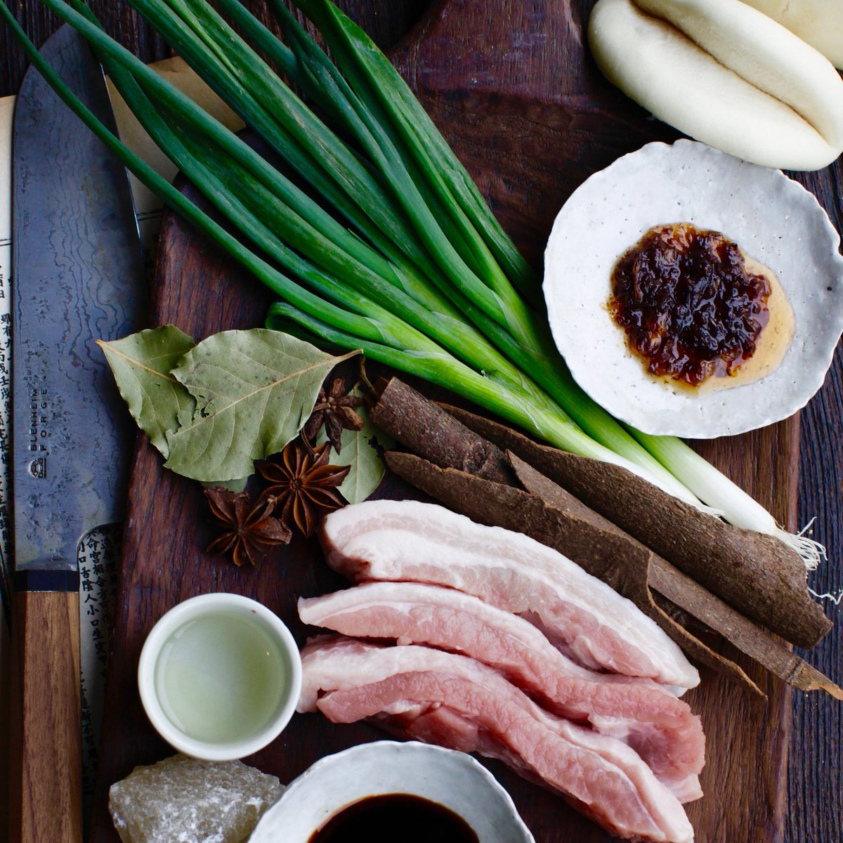 Deconstructed bao (don't worry, we're not serving them like this now). 👨‍🍳👩‍🍳