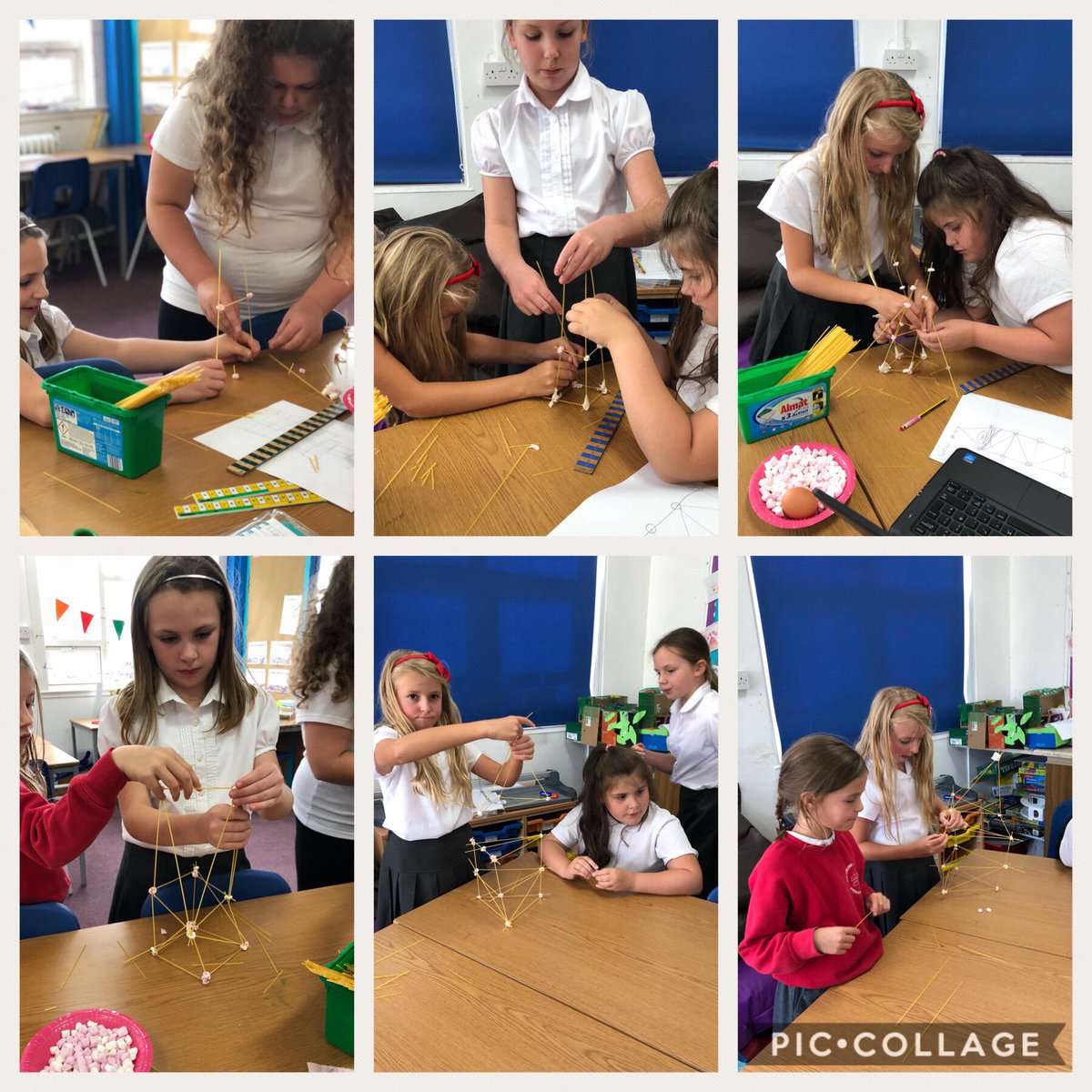 Kininmps's tweet photo. Building a structure that will withstand an earthquake. @STEMglasgow @McLarenSTEM @STEMscotland #KIMstem #notaseasyasitlooks #teamwork #collaboration #youneedtoresearch https://t.co/RBwNxFezOT