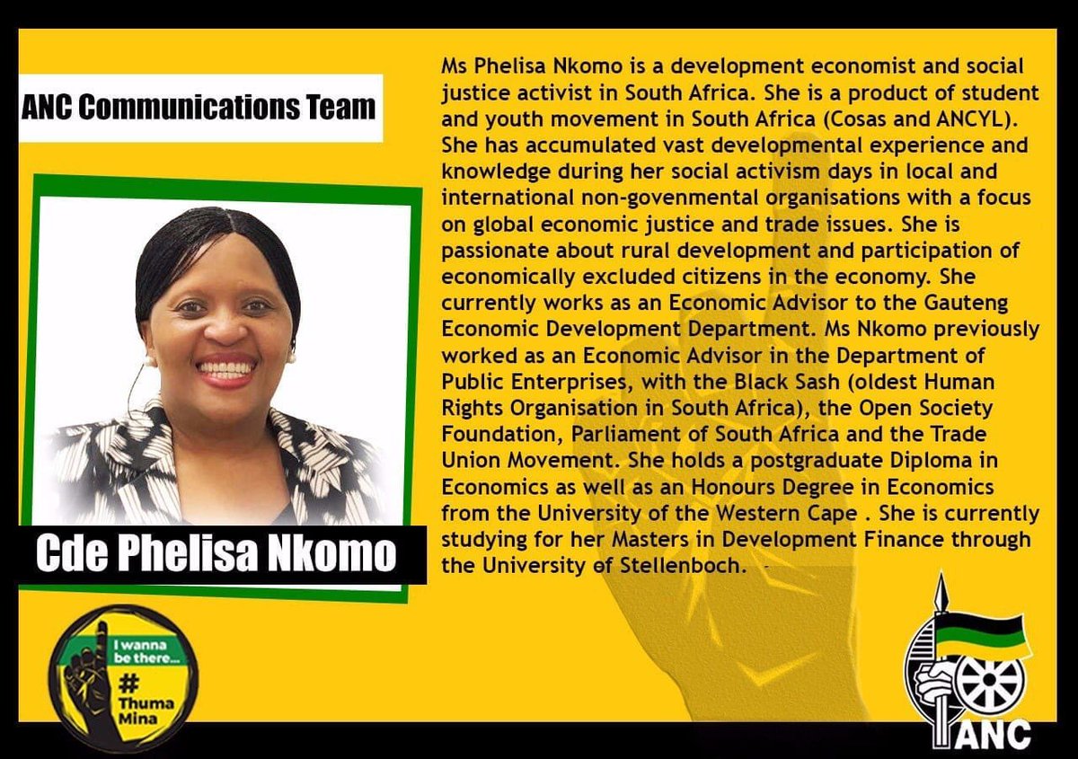 African National Congress on Twitter: "ANC MEDIA ALERT ...