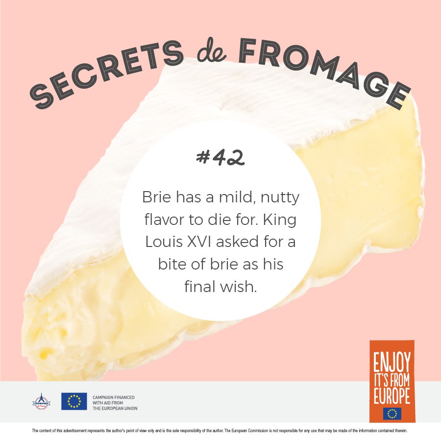 FromagefromEU's tweet photo. We remember Louis XVI as a terrible ruler with impeccable taste in #fromage. A cheesy contradiction.
#makeitmagnifique #cheesesofeurope #versaille #frenchcheese #cheeselover #europeancheese https://t.co/MHw6ujaa35