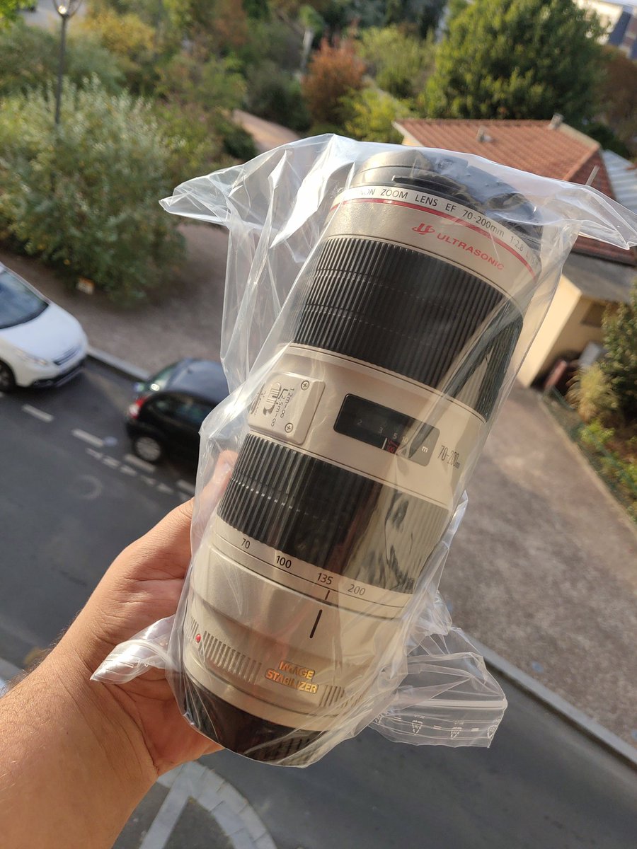DaddyDtech's tweet photo. Y'a que les vrais qui comprendrait ma joie 😂⬇️
Combo #1dxii 70-200 2.8 ii 😍 https://t.co/VEyle3Gy9s