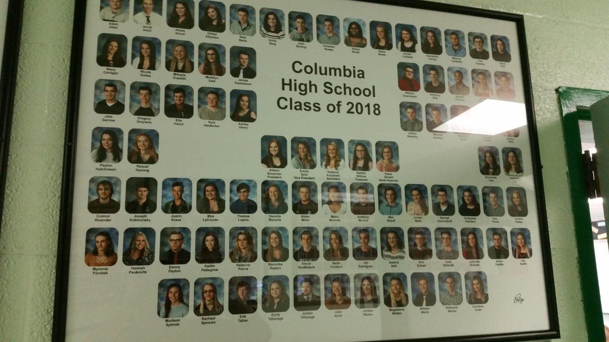 CHS_MrReynolds's tweet photo. Class of 2018 has joined the wall. #onceaRaider https://t.co/hvFtnRL5aC