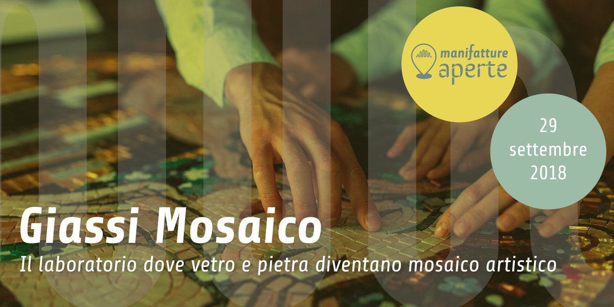 ManifatturaMi's tweet photo. Sperimenta l'arte del mosaico insieme alla maestria di Giassi Mosaico!
Unisci frammenti di pietre e vetro per creare un mosaico artigianale durante #ManifattureAperte.

Prenota la tua visita: https://t.co/6gtkwZRQ97
@ComuneMI https://t.co/8xdPuKYtFg