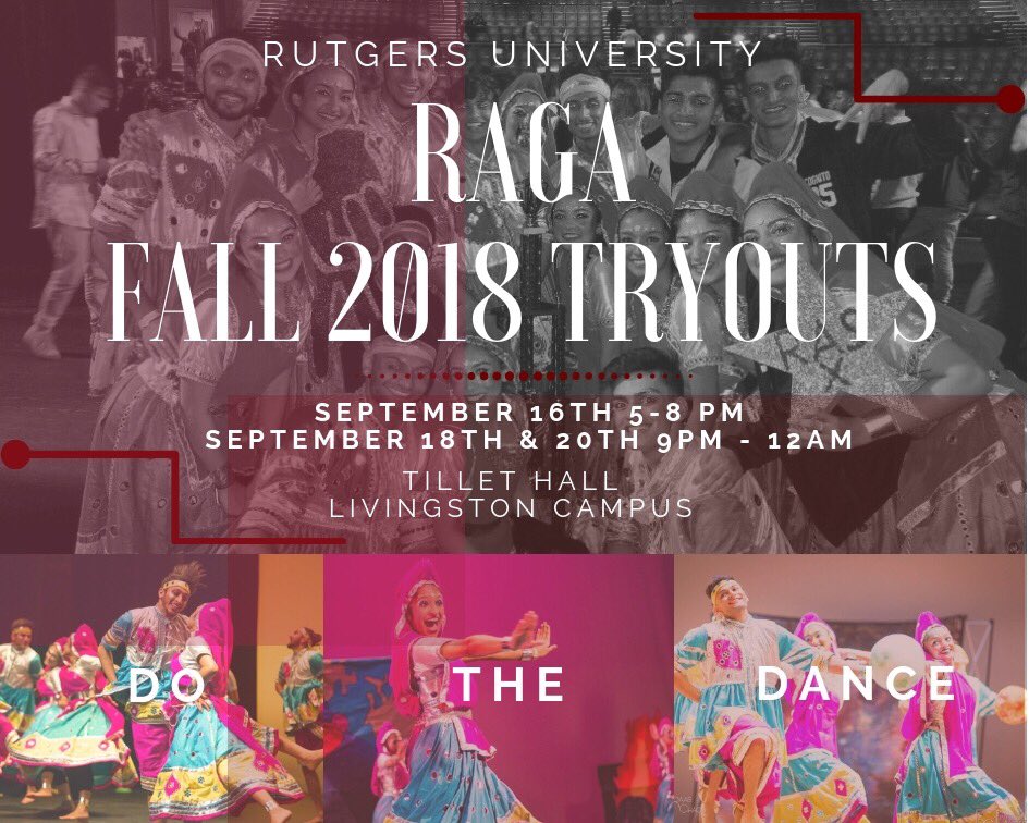 Come and try out for Rutgers University’s very own competitive raas and garba team!!! No prior experience required. We’ll teach you everything you need to know!
