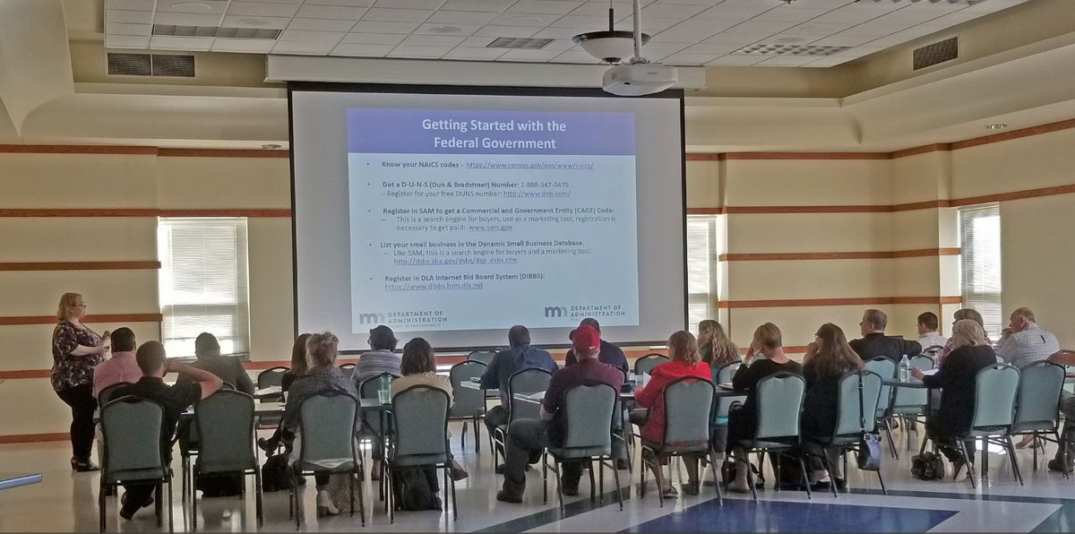 ADMN_Minnesota's tweet image. Did you know Admin’s Procurement Technical Assistance Center (PTAC) will counsel 500+ unique MN businesses for more than 5500 hrs &amp;amp; conduct 75+ outreach events in 2019? Learn how PTAC is working to help strengthen Minnesota’s economy at bit.ly/2NutKpA #BetterMN #mnleg