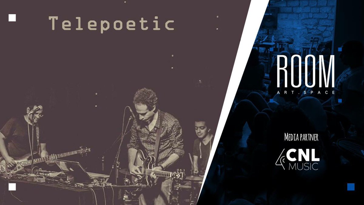 Telepoetic's tweet photo. الخميس ١٣ فى رووم القاهرة
Thursday 13th at Room art space, Cairo, 9pm, hope to see you all! https://t.co/BMAiJCJep6