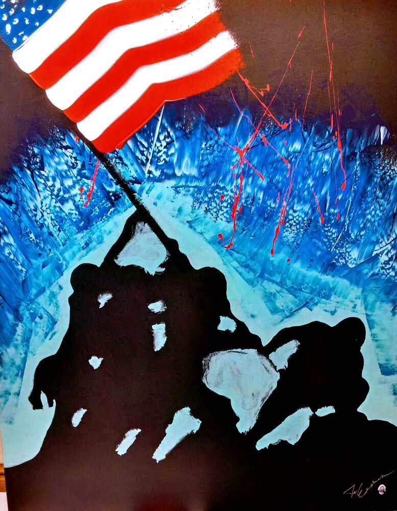 mocapcom's tweet image. Two original artworks were created by Joe Everson specifically for Missouri State Capitol fundraising efforts. These will be on display and auctioned tonight!