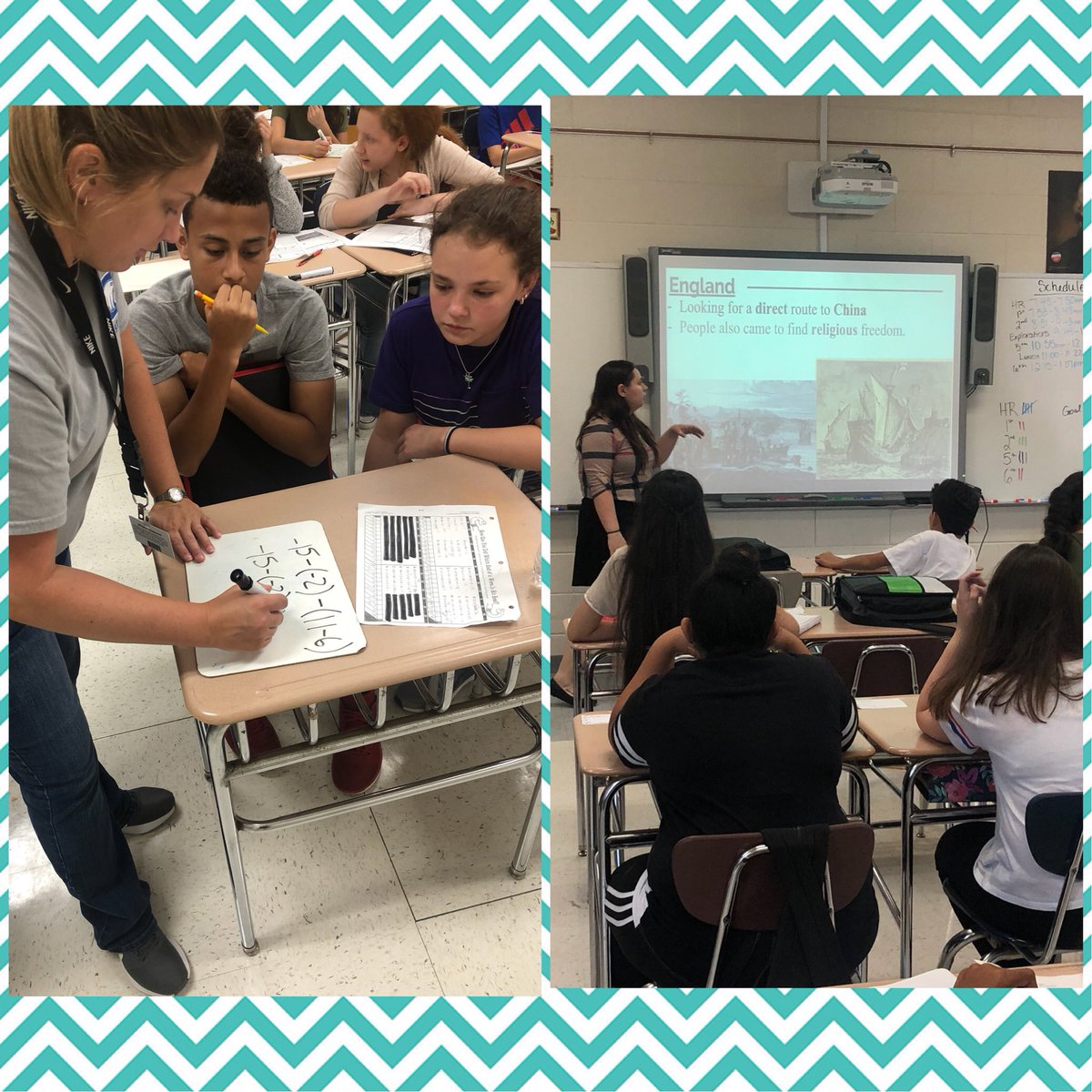 You would never be able to tell but there was less than 10 minutes of school left in their day. 7th grade was keeping the students calm and engaged in learning. #everystudentcounts #everymomentmatters <a href="/JCPS_NC/">Johnston County Public Schools</a> <a href="/RossRenfrow/">Ross Renfrow</a>