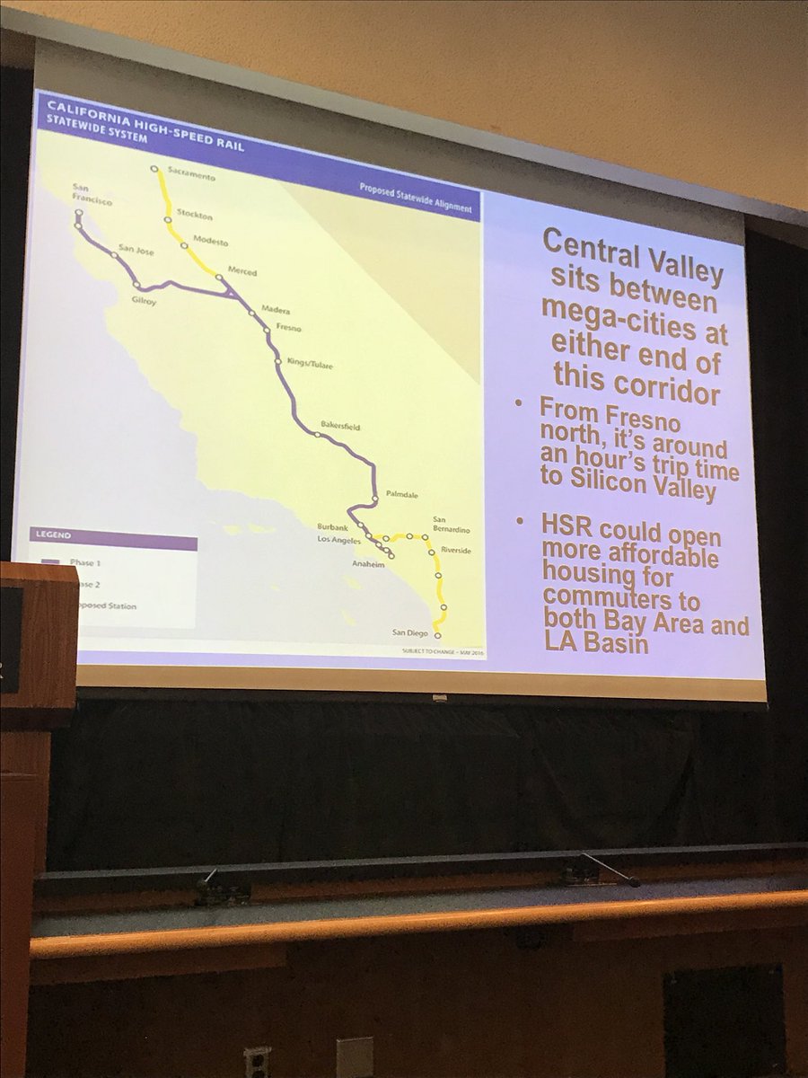 MinetaTrans's tweet image. Dr. Anthony Perl of @SFU talks economic stimulation to impoverished areas through world examples stemming from #HSR. #HSRLS @USHSR @CaHSRA