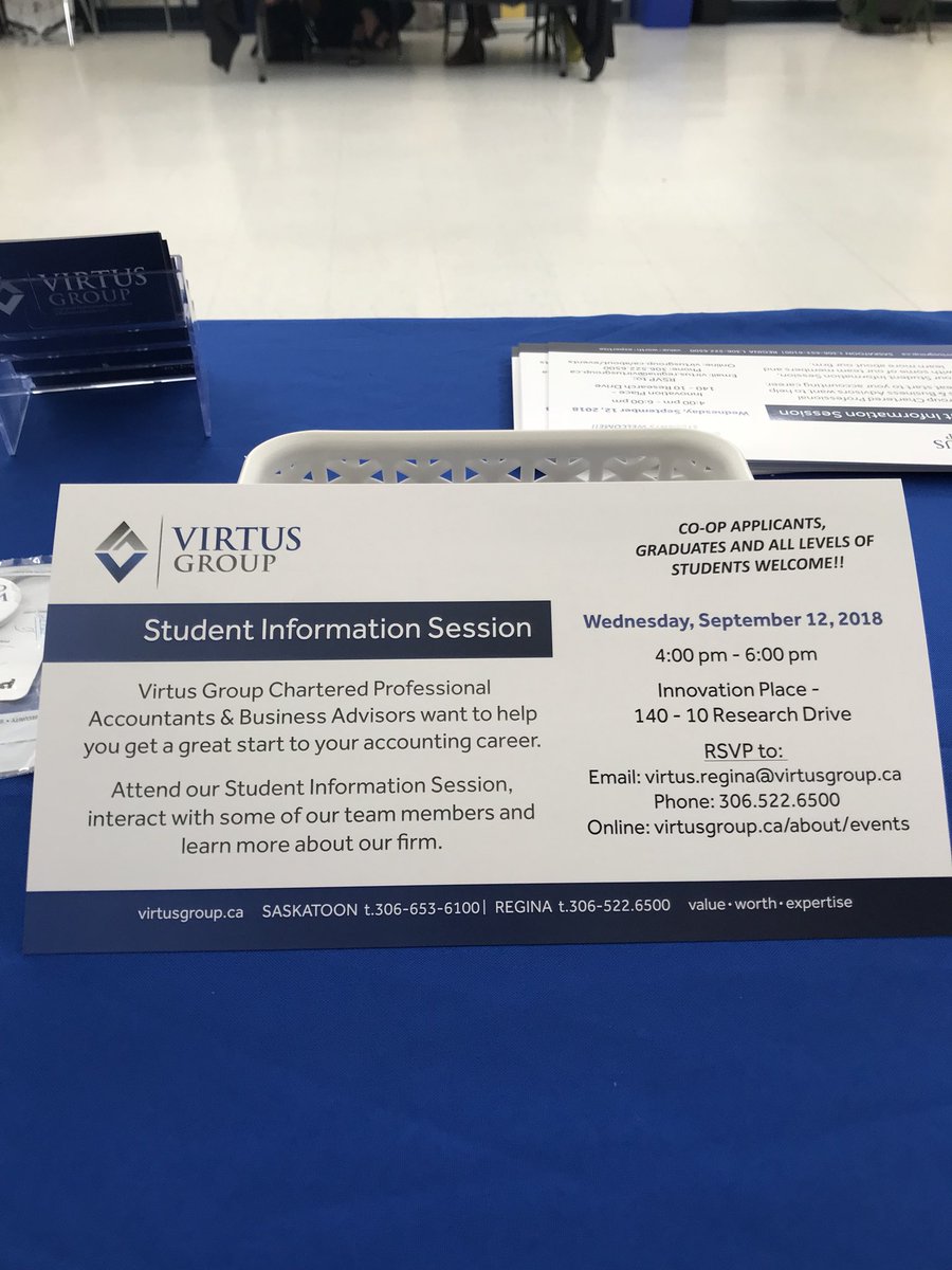Virtus Group (@virtusgroupllp) on Twitter photo Don’t forget about our Student Information Session tonight <a href="/HillBusinessD/">Hill Business Development - Accounting Club</a> @HillSchoolofBus! See you at 4:00 pm at Innovation Place. Don’t forget about our Student Information Session tonight <a href="/HillBusinessD/">Hill Business Development - Accounting Club</a> @HillSchoolofBus! See you at 4:00 pm at Innovation Place.