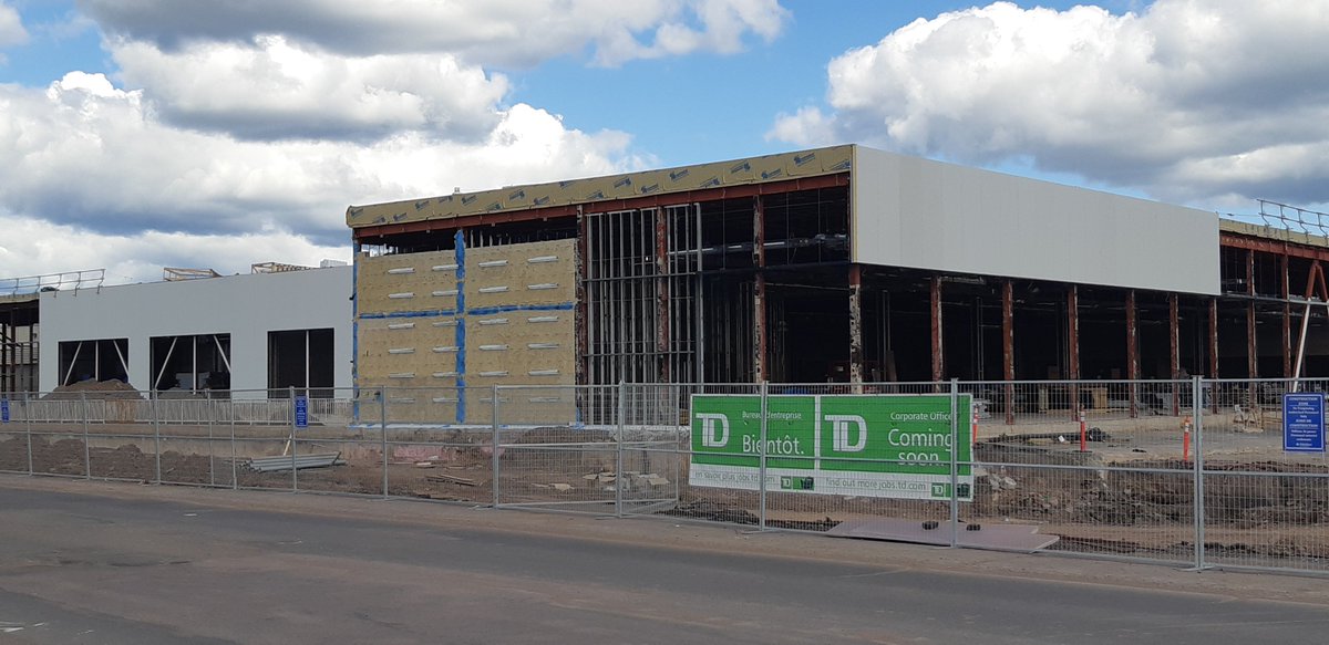 The new TD centre looks to be coming along nicely #Moncton #NB #ComingSoon #Bientot