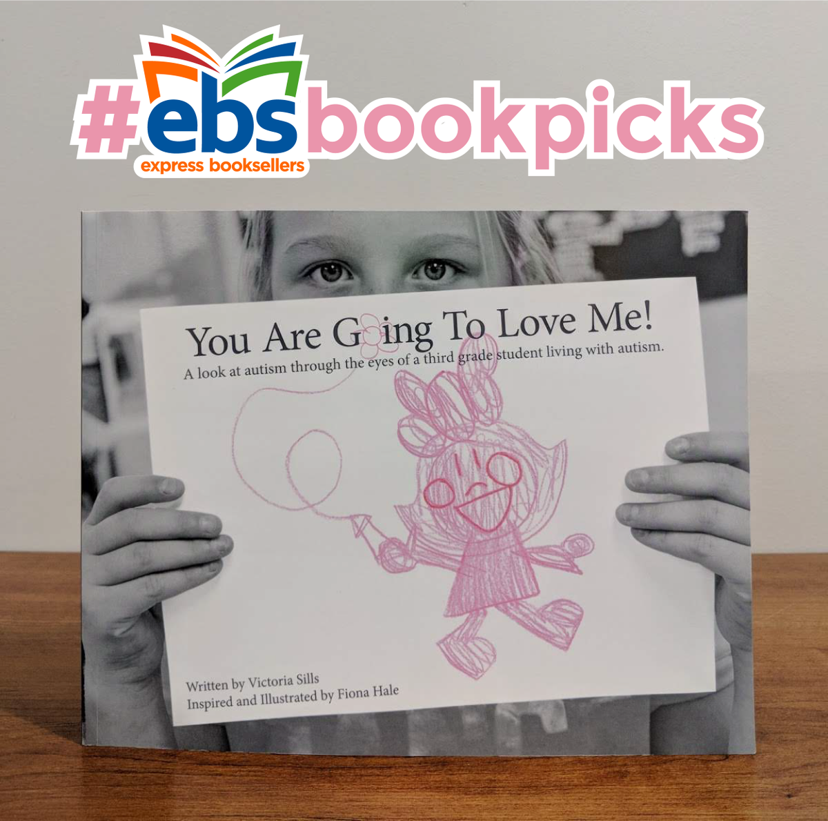 ExprBooksellers's tweet photo. Our EBS Book Pick this week is You Are Going To Love Me! (A look at autism through the eyes of a third grade student living with autism) by Victoria Sills and Fiona Hale, both Texas natives. @ArmadilloPub @fionatoadgirl #ASD #Autism #ebsBookPicks 1/4 https://t.co/KV4p0SbKhh