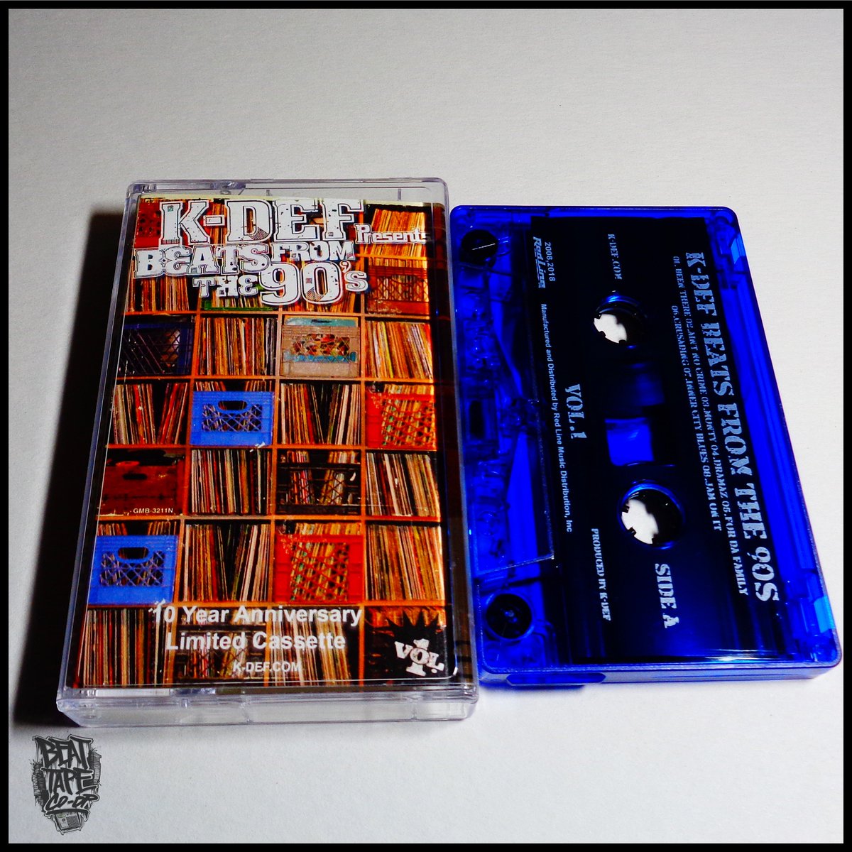BeatTapeCo_Op's tweet image. K-DEF - BEATS FROM DA 90S, VOL. 1: 10 YEAR ANNIVERSARY [Cassette] @ k-def.bandcamp.com/album/k-def-be…

Cassette - redlinemusicdistribution.bigcartel.com/product/k-def-…

#KDef #BoomBap #HipHop #Cassette #Tape
