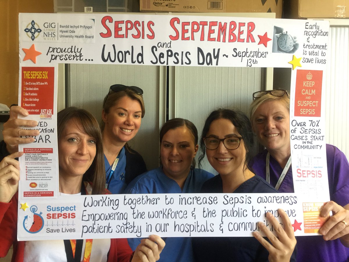 Fabulous day with Ammanford District nursing team <a href="/HywelDdaHB/">Hywel Dda UHB</a> raising #SepsisAwareness Diwrnod gwych yn codi ymwybyddiaeth am Sepsis <a href="/BIHywelDda/">BIP Hywel Dda</a> <a href="/SharonDan111/">Sharon Daniel</a> <a href="/evelightfoot1/">eve marie lightfoot</a> @RayaniMandy @SteveIMoore <a href="/chris23han/">Chris Hancock</a> <a href="/UKSepsisTrust/">The UK Sepsis Trust</a> <a href="/TCTRON/">Terence Canning</a>