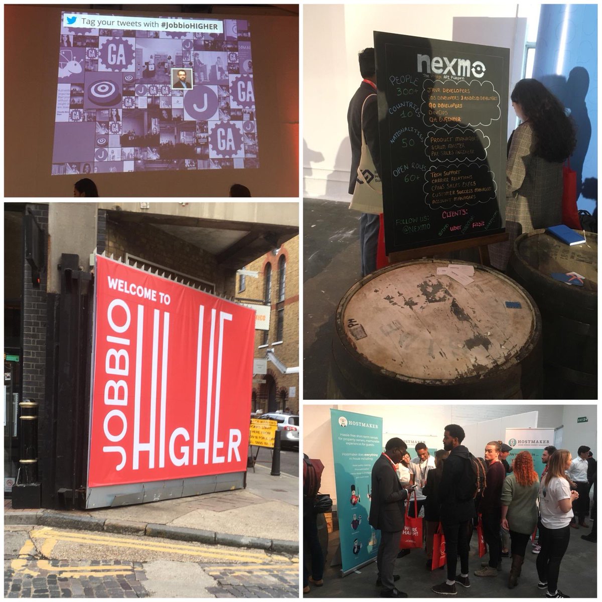 So excited to be at #JobbioHIGHER and #network with empowering people! Thanks to <a href="/Jobbio/">Jobbio</a> for organising such amazing evening #carrier #growth #Londonevent #workintech