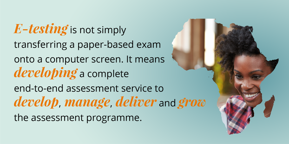 PearsonVUE's tweet image. #Didyouknow #etesting can alleviate the need for large groups of #subjectmatterexperts to gather in one room at the same time to develop the #exam?

#computerbasedtests #Africa #examdevelopment bit.ly/2BjX87Z