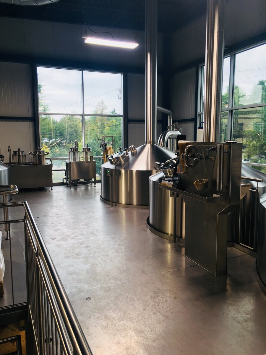 risahiser's tweet photo. Behind the scenes w/ @AllagashBrewing Facilities Dir.—From #reusing supplier packaging, #recapturing H2O from brewing, installing cold air systems, supporting employee #composting #recycling to offsetting over 21Klbs of carbon with #solar, Allagash is committed to #sustainability https://t.co/jghUXK890S