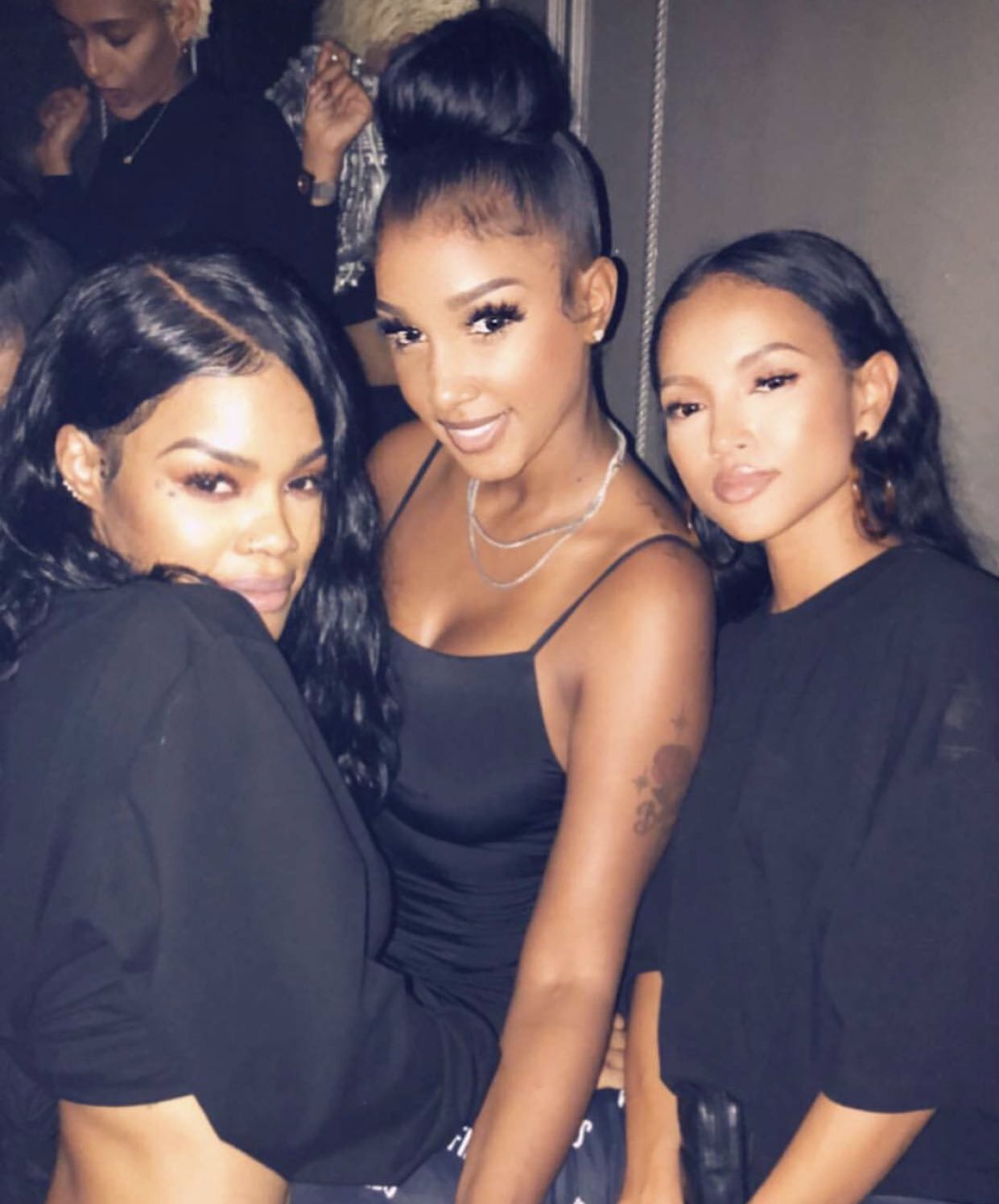 Karrueche Tran E Teyana Taylor