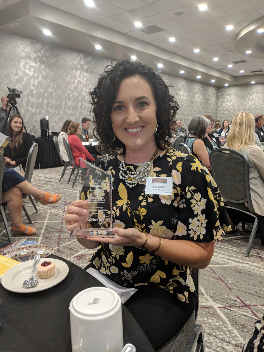 itsyao's tweet image. Congrats, @CityHastingsMN for winning  the Communications &amp;amp; Marketing Award! #table14 #EastMetroLeaders