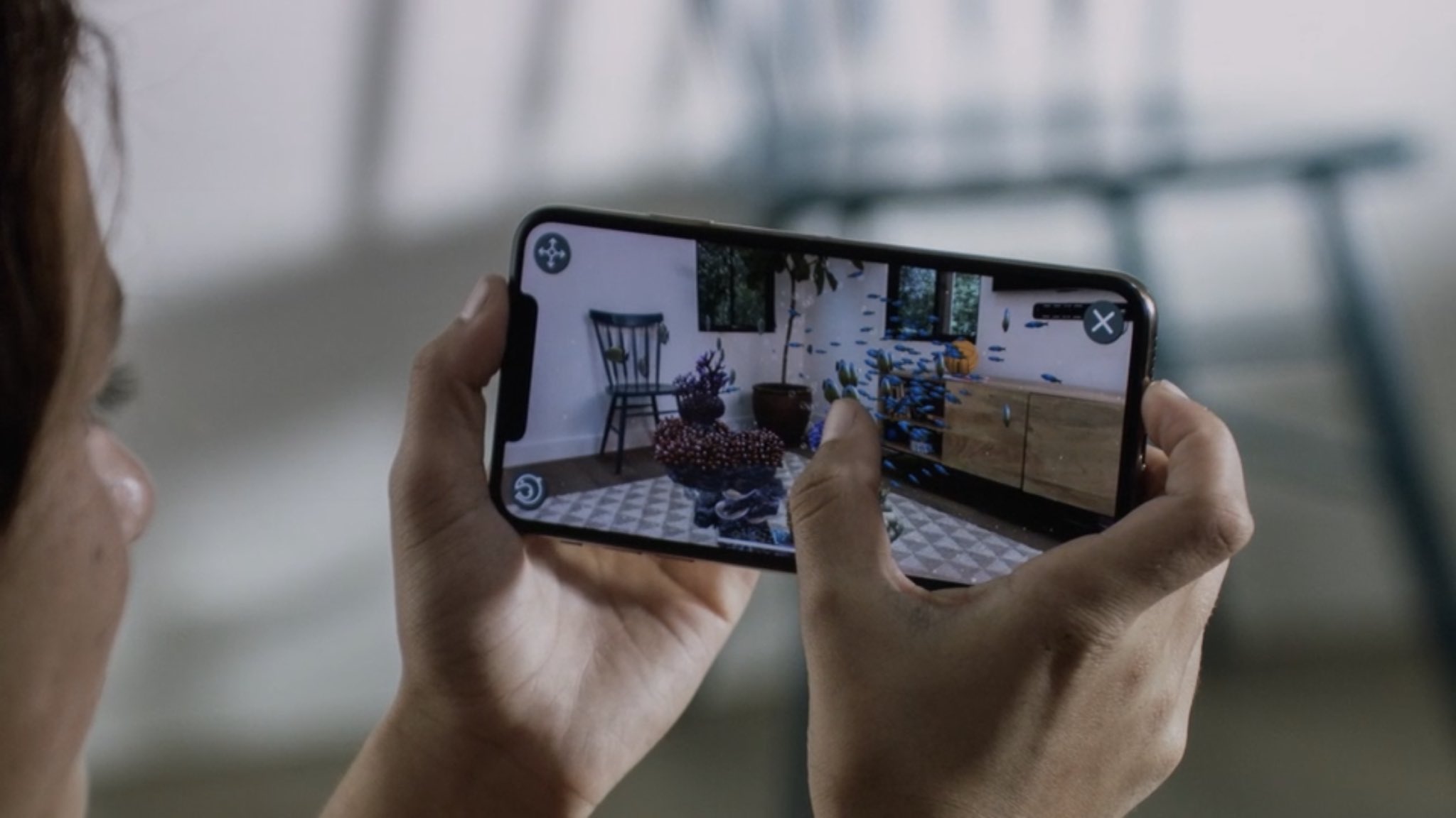 Дополненная реальность iphone 12