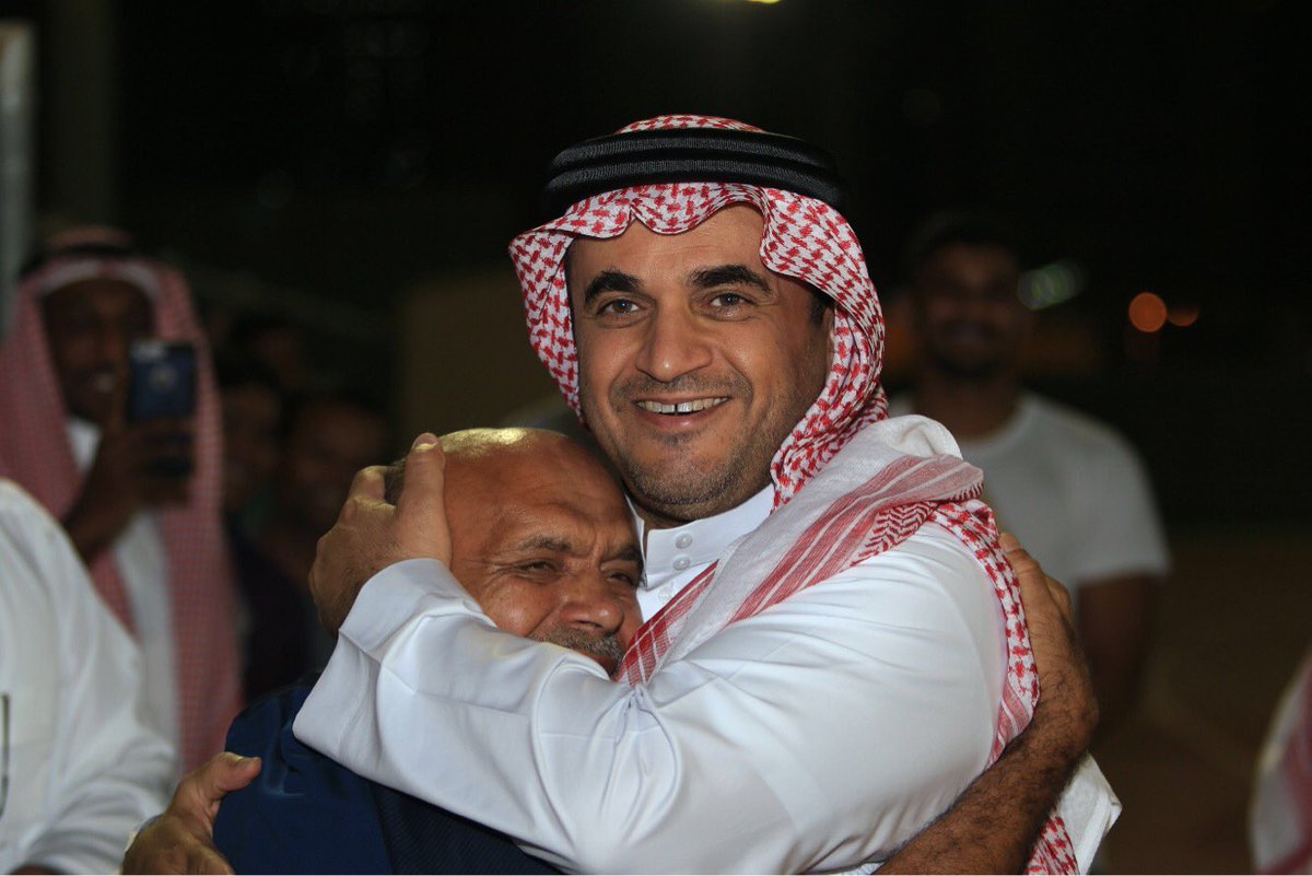 📷 وصول رئيس مجلس إدارة نادي #الشباب الاستاذ خالد البلطان إلى مقر النادي