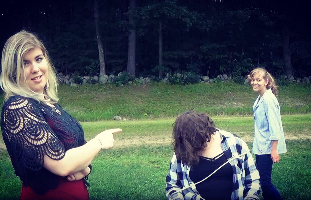 SupernaturalJr's tweet photo. Bloopers are out tonight at 7 pm! Make sure to go watch them on our YouTube channel! #actresses #acting #funny #forgotmylines #picture #photo #photograph #bloopers #outtakes #gowatch #outtonight #youtube #youtubechannel #webseries #supernaturaljr #supernatural #spnfamily https://t.co/Gv12MyXh7x