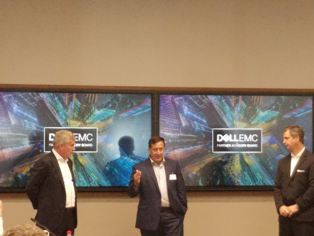 Great session @DellEMCPartners Advisory Board with @MariusHaas and @BillScannell2 this afternoon. Listening to feedback from our valued partner community!!