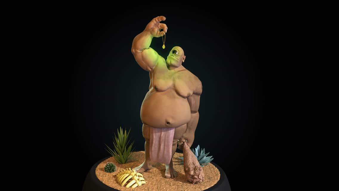 MorralLeo's tweet photo. Taarkas the Coleccionist
#3d #zbrush #vray #troll https://t.co/Ll7Ti939Wt