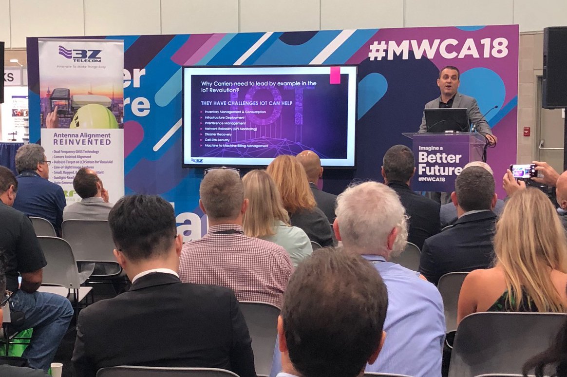 VIAVIfieldtechs's tweet photo. At Mobile World Congress Americas IoT Talks, 3Z Telecom CEO, Enzo Dalmazzo, talks about how IoT sensors help carriers with their own infrastructure maintenance and operational efficiencies.
#MWCA18 #3ZTelecom #IoT #IoTsensors #Telecom #AntennaAlignment #Technology #Innovation https://t.co/RyrI2ZdTbe
