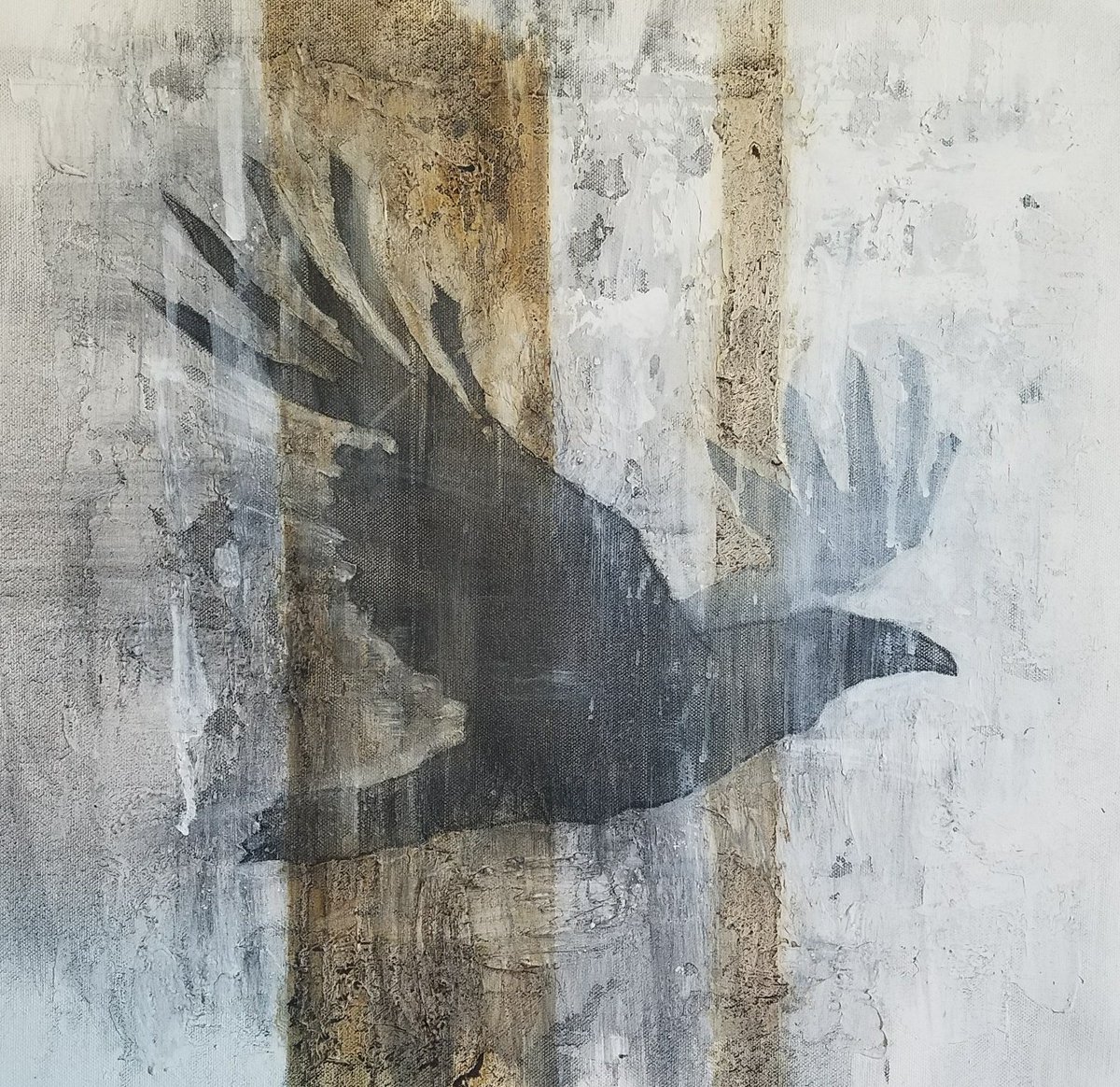 dayartworks's tweet photo. NEW Raven Work in progress... #art #drawing #painting #artfido #artsanity #collector #artcollector #industrialdesign #raven #bird #avian #expressionism #contemporary #drawingoftheday https://t.co/hzq26LJpCb