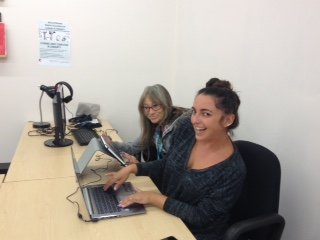 WeCLiClnd's tweet photo. We're finally open 💜 5 years, a needs assessment,  ethics, followup inquiry, another ethics approval,  grant and equipment purchase, our little digital learning hub with/for #sexworkers @SafeSpaceLondon is finally launched. #digitalinclusion https://t.co/oTW7FMkO7i