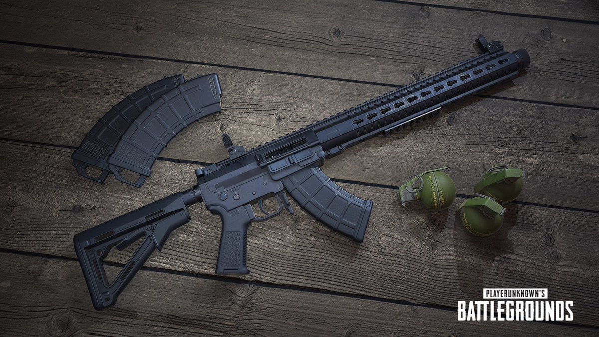 PUBG's tweet photo. PC Patch #21 is available on Live Servers! This update includes Training Mode, the new Tukshai vehicle on Sanhok, the MK47 Mutant AR, and a ton of performance and bug fixes. 

Full Patch Notes: https://t.co/ysg8e3X4Zi https://t.co/fx8HOgyIi3