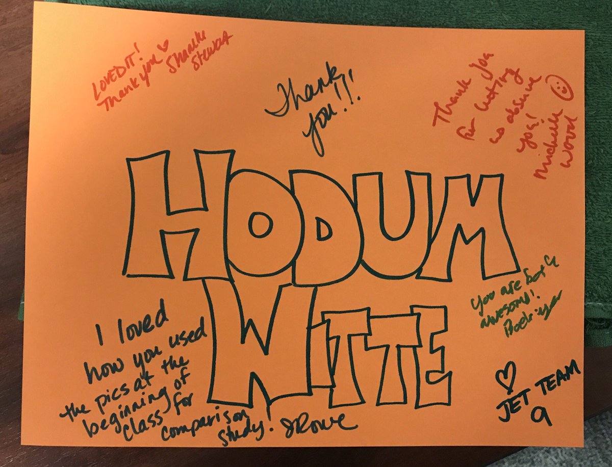 JanuaryRowe's tweet photo. A great #JETwalk today at @ProsperHS watching @MrsHodum, @noellewitte09, and @tonycooper89 in action! We loved the visual prompts in Hodum/Witte’s room and how Cooper addressed multiple learning styles in his class!
#PHSfam https://t.co/pTQLccJIft