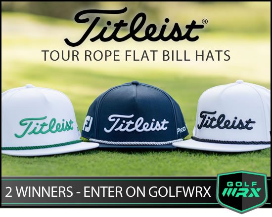 titleist rope flat bill