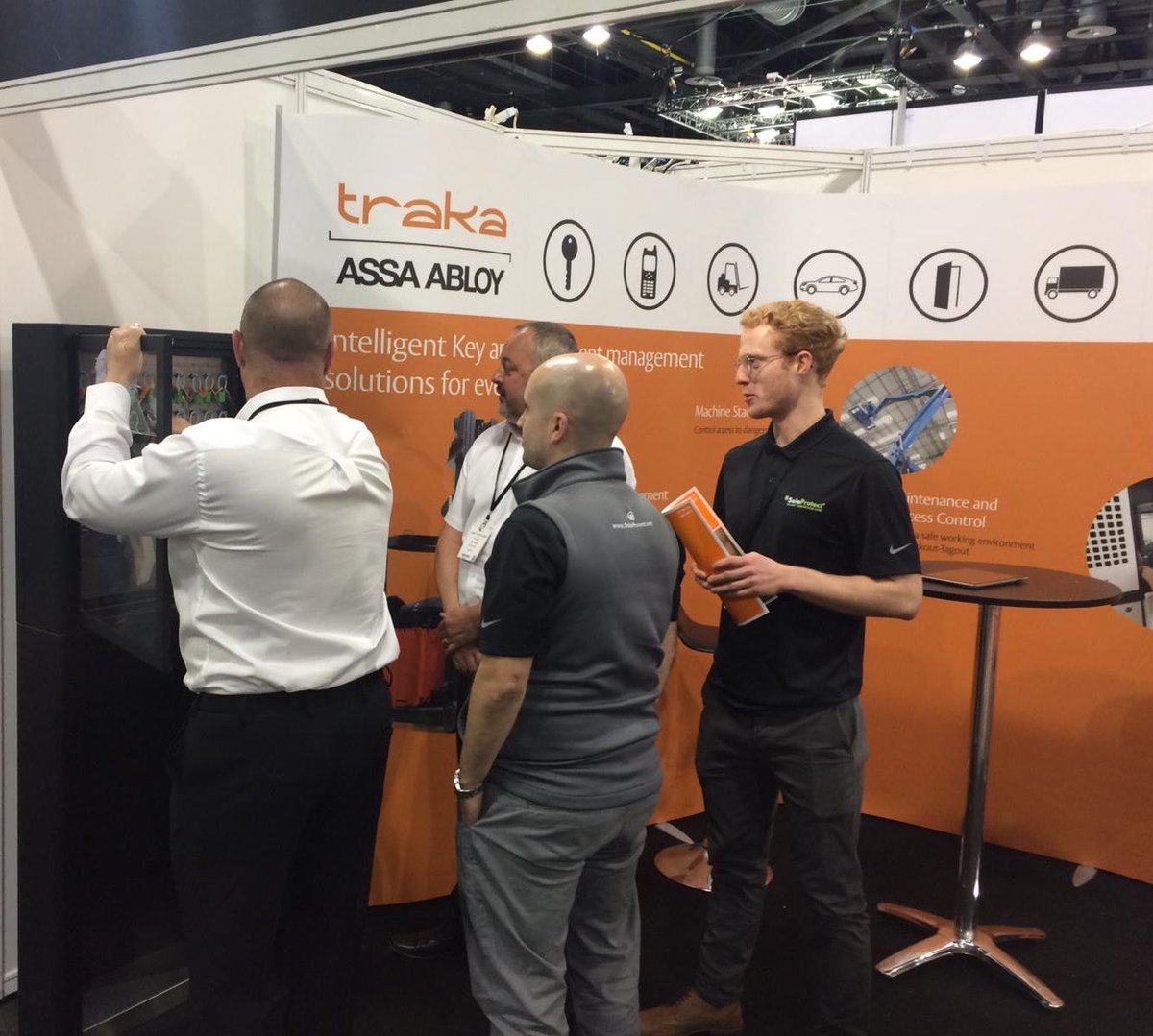 TrakaHQ's tweet photo. Great opening day @HandS_Events Scotland 🏴 thank you to all the visitors who stopped by our stand (HS63.) #healthandsafety #compliance #OpeningDaySuccess #TrakaTuesday https://t.co/3Pzpv2pWIL
