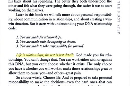 Pic1 = A tweet from the AACC.Pic2 = Words from Gary, Greg, Michael Smalley, and Robert Paul in "The DNA of Relationships," 2013.