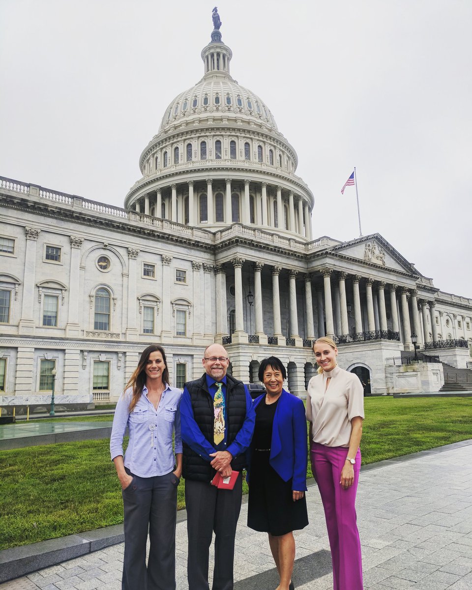 As part of the Argos Alliance, MarEcoTel headed to DC to meet with the offices of several Congresswomen/men to discuss the importance of #Argos and to fund the launch of a new #satellite. Senate increased budget $4.5 m over President's budget. Looking for House support now.