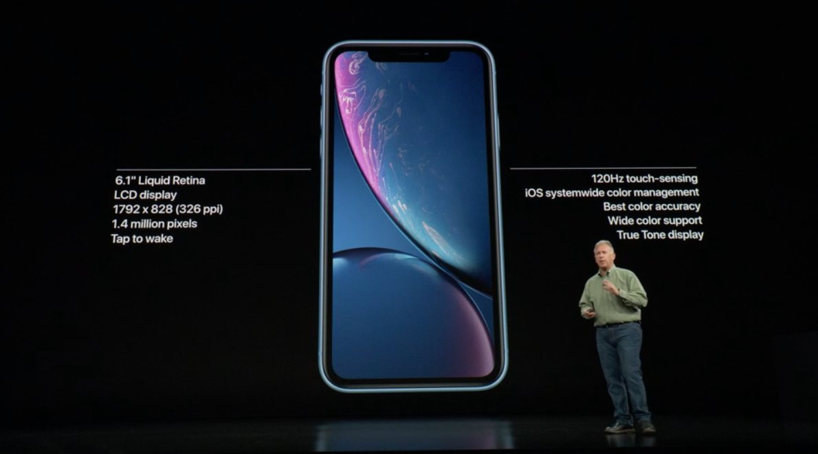 Detalles del nuevo iPhone XR #AppleEvent