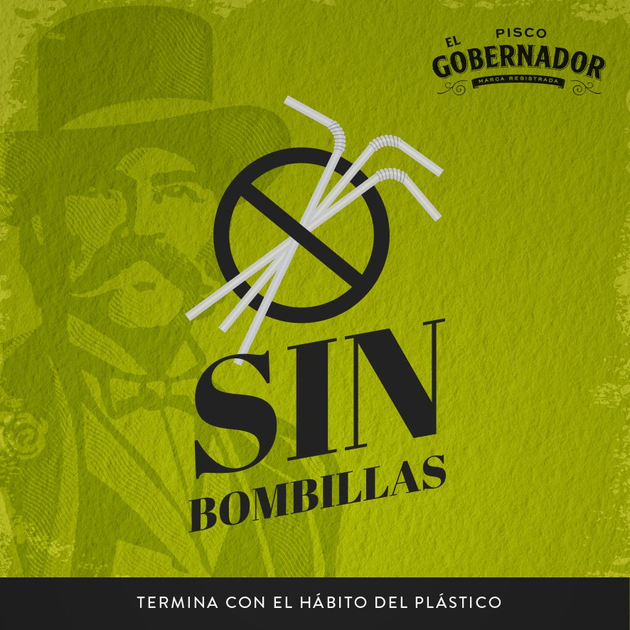 Pisco El Gobernador (@piscogobernador) on Twitter photo #PiscoElGobernador Hoy queremos hacer un compromiso con <a href="/MMAChile/">Ministerio del Medio Ambiente</a> y decidimos decirle NO a las bombillas, todo lo que tienes que hacer es dar el primer paso. A partir de hoy, únete a la tendencia #ChaoBombillas #GoGreenGoGobernador #SinContaminaciónPorPlasticos #PiscoElGobernador Hoy queremos hacer un compromiso con <a href="/MMAChile/">Ministerio del Medio Ambiente</a> y decidimos decirle NO a las bombillas, todo lo que tienes que hacer es dar el primer paso. A partir de hoy, únete a la tendencia #ChaoBombillas #GoGreenGoGobernador #SinContaminaciónPorPlasticos