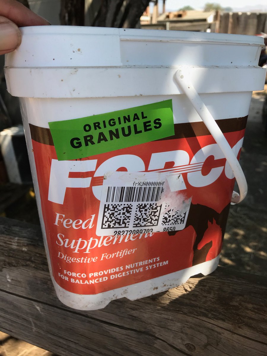amandamay04's tweet image. have i mentioned anything about what an amazing product this is?! sorry if this is tmi, but after spending lots of money on a product from the vet that didn't work, this #forco product took care of my horses diarrhea that he has had forever in just over a week!