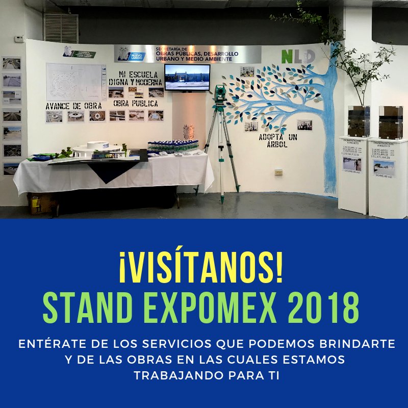 SOPDUMA_NLD's tweet photo. ¿Tienes pensado ir a Expomex Nuevo Laredo?

No olvides visitar nuestro stand, en donde encontrarás información acerca de nuestros proyectos, especialmente la "Unidad de Atención para Niños con Autismo"... ¡Te esperamos!

#SOPDUMA https://t.co/q9r3mPGlMW