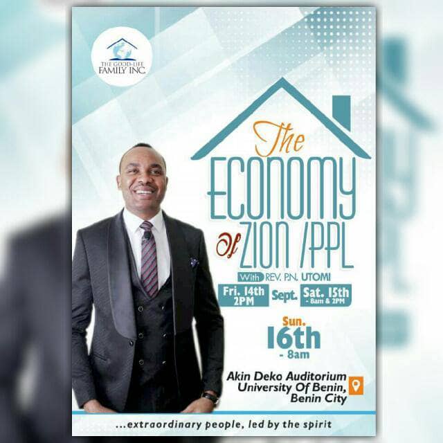 It's Economy Of Zion...