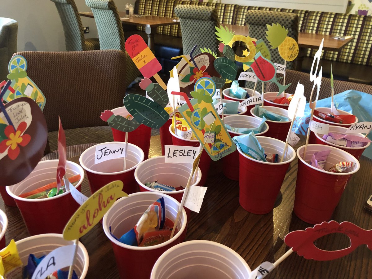 Had fun this afternoon with <a href="/alison257/">9alison ryan</a> deep cleaning HK trolleys and creating some goodie cups for our amazing House keeping team to start their day to tomorrow! 💜💚🤗 <a href="/kerrylawson16/">Kerry Lawson</a> <a href="/northwest_solus/">Northwest Solus PI</a> @Valerie_PI3R #housekeepingappreciationweek #backboneofthebusiness #dreamteam