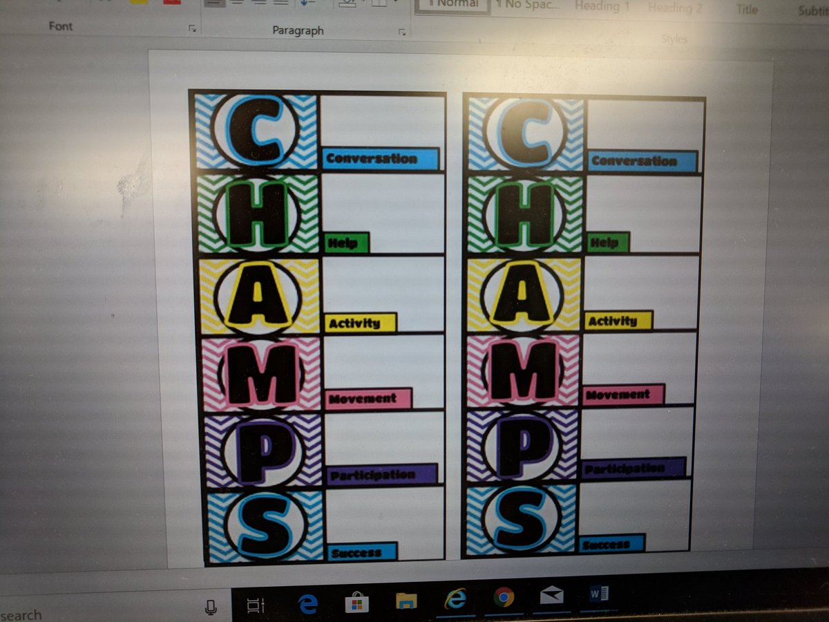 Krivichteach's tweet image. Thank you Halley Urbanak for sharing your CHAMPS reading center materials!  Our 4th grade team look forward to using them soon. @cypresscreekvcs @volusiaschools @HalleyUrbanak #vcschamps #ottersunite